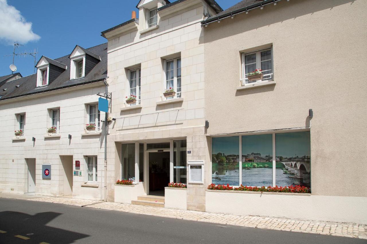 Logis Hotel Restaurant Chaptal, Amboise Exterior foto